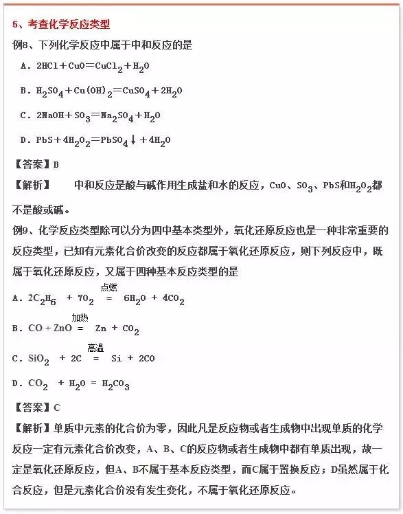 年年考 年年錯！中考化學(xué)這些題千萬別再丟分了