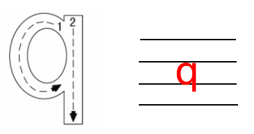 從零開始學拼音!第六課字母《j q x》